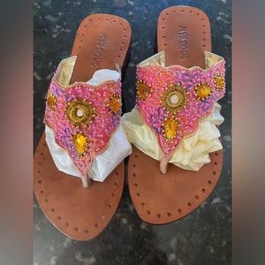 Mystique jeweled sandals